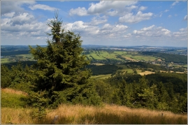 <p>Lužické hory - výhled z Jedlové</p>
